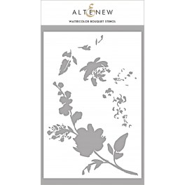 Altenew Layering stencil Bouquet