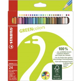 Stabilo Greencolors 24 farver