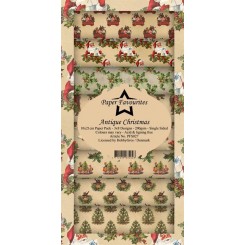 Antique Christmas Slim card design