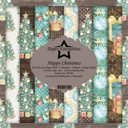 Happy Christmas paper pack 30,5 x 3