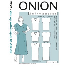 Onion Vest og Kaftkan kjole m&oslash;nster 2092