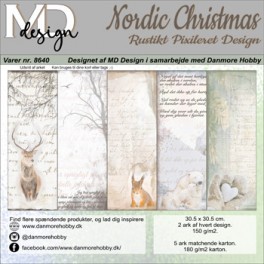 Nordic Christmas design 8640
