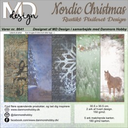 Nordic Christmas design 8641