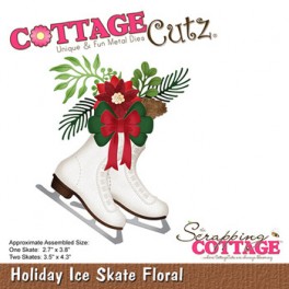 Holiday Ice Skate Floral CC-906
