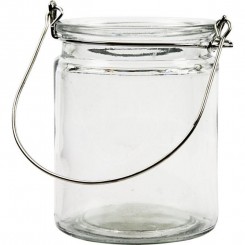 Glas lanterne til fyrfadslys