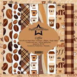 Coffee designer paper pack