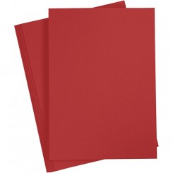 Kopipapir Rød 80 g x 20 stk