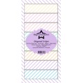 Diagtonal stripes paper 10 x 21 cm