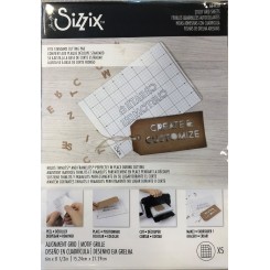 Sticky grid sheets, Sizzix