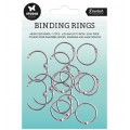 Binding rings sølv 2,5 cm