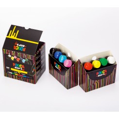 Uni Posca MOP&acute;R 8 stk s&aelig;t