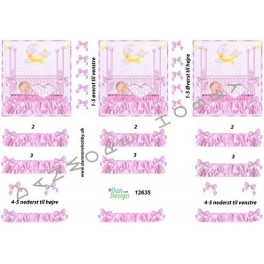 3D Dan design 12635 Pink