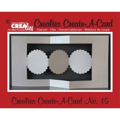 Crealies pop up card creater dies
