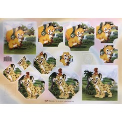 3D pyramide ark r&aelig;v+ tiger