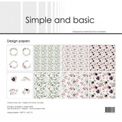 Beautiful Roses design papir SBP712