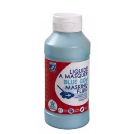 Blue masking fluid gouache 250 ml