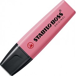 Stabilo Boss Pink overstregning