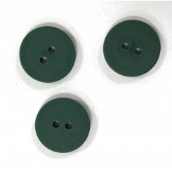 Grøn knap 12 mm, 2 huls