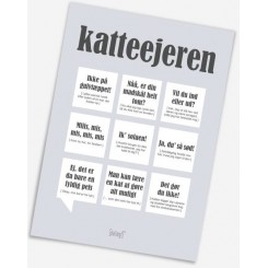 Katte ejeren Dialægt A5 plakat