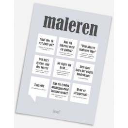 Maleren Dial&aelig;gt A5 plakat