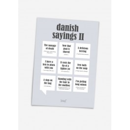 Danish saying 2 Dialægt A5 plakat