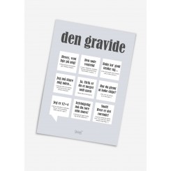 Den Gravide Dialægt A5 plakat