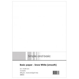 Basic Paper - Snow White (smooth) 