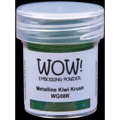 WOW emb. pulver Metallic Kiwi Krush