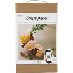 Crepe paper kit blomster 97087