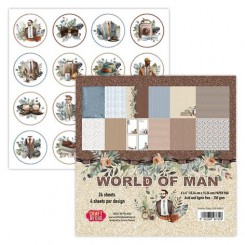 World of Man 15 x 15 cm