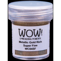 WOW Metallic Gold Super Fine WC04SF
