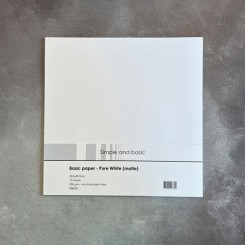 Pure White Mat 30,5 x 30,5 cm SBB002