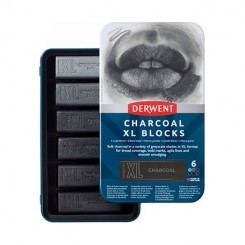 Charocoal  XL Blocks 6 stk