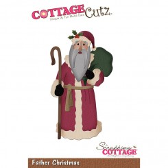 Father Christmas die, CottageCutz