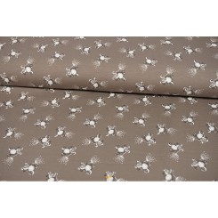Jersey print Mouses Taupe