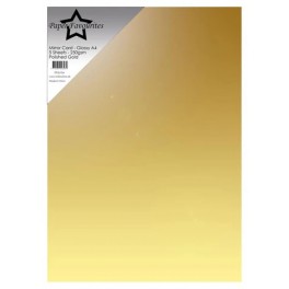 Mirror Card Glossy Polished Gold