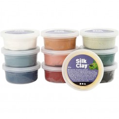 Silk Clay douch farver 10 x 14 g