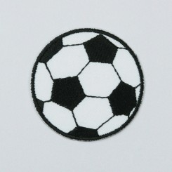 Fodbold strygemærke 4,6 cm