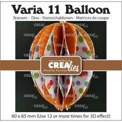 3D Ballon dies Crealies