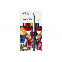 Carioca Plus Color pencil 4,0, 12