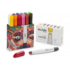 Carioca Plus Crayon 12 stk