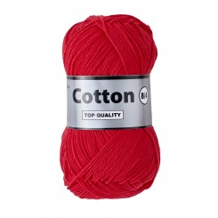 Cotton 8/4 fv. 044 Rød