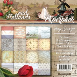 Oud Hollands paperblock, Amy Design