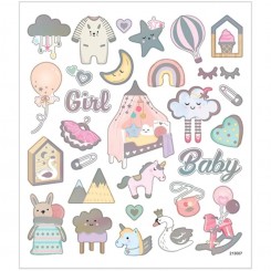 baby girl stickers 
