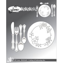 Plate & Cutlery  BLD1669