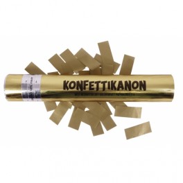 Konfetti kanon Guld 