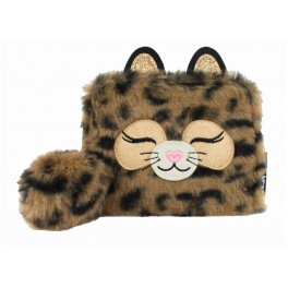 Kat Leopard Pung Tinka Wallet