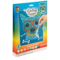 Dotting by numbers kit Hund