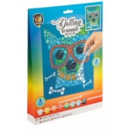 Dotting by numbers kit Hund