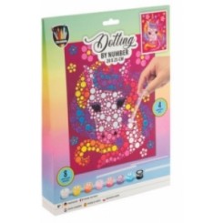 Dotting by numbers kit Unicorn